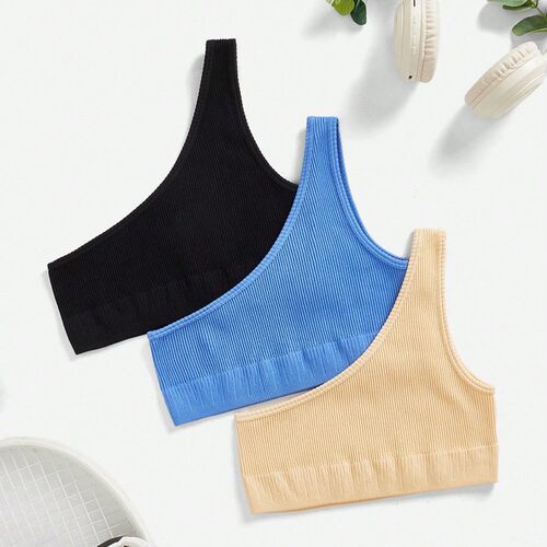 One Shoulder Tube bar Women GYM Crop Top Streetwear Camisole