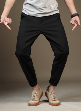 2026 New Regular Fit Pants Male Men's Plus Size Trousers Man
