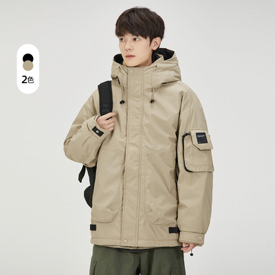 winter men duck down jacket warm coat冬季潮牌90鸭绒外套机能