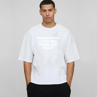 men gym tshirt man crossfit t-shirtHeavyweight健身短袖短款