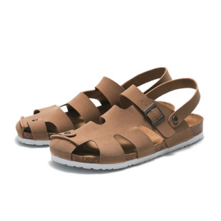 Men Cork Slide Sandals Flipflops Slippers Outdoor男外穿拖鞋