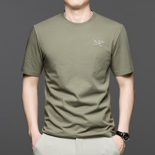quick dry t-shirt shirt compression tee tops潮牌刺绣男士短袖