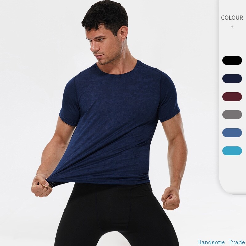 Men Compression Running T Shirt Fitness Tight Gym Sportswear
