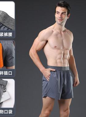 men compression shorts运动短裤男士欧美健身跑步训练户外宽松