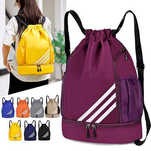 outdoor travel backpack new bags sports bag新款篮球包抽绳