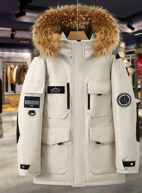 man winter coat women warm jacket2025新款韩版工装男女士情侣