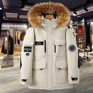 women warm jacket2025新款 man 工装 coat 韩版 男女士情侣 winter