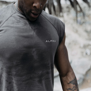 sports tank workout new sleeveles gyms fitness men 2026 tops