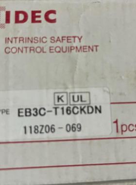 库存和泉EB3C-T16CKDN继电器安全栅外包装成色