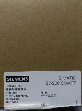 西门子CPUSR30,6ES7288-1SR30-0AA0·-议价