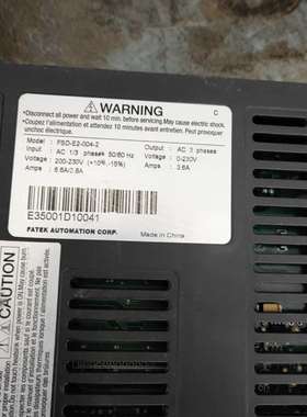 永宏伺服驱动器 FSD-E2-004-2 实物图 ,拆机包好-议价