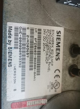 西门子802MCP6FC5603-0DA00-0AA1出售-议价