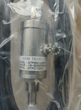 GEM TECH高压气体GTPSNV-420P1传感器压力-议价