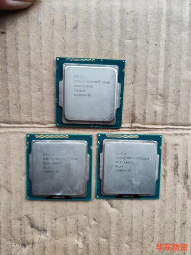 英特尔 CPU G3240  G2030   拆机成色如图,