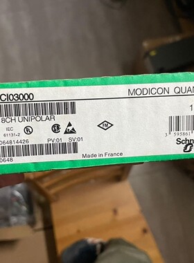 施耐德plc模块 140ACI03000，全新未拆封，标价单