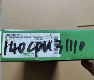 施耐德140PLC模块:140CPU31110仓库闲置.