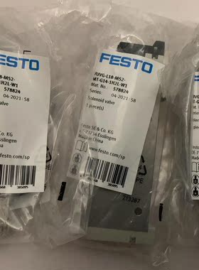费斯托 578824电磁阀 进口  VUVG-L18