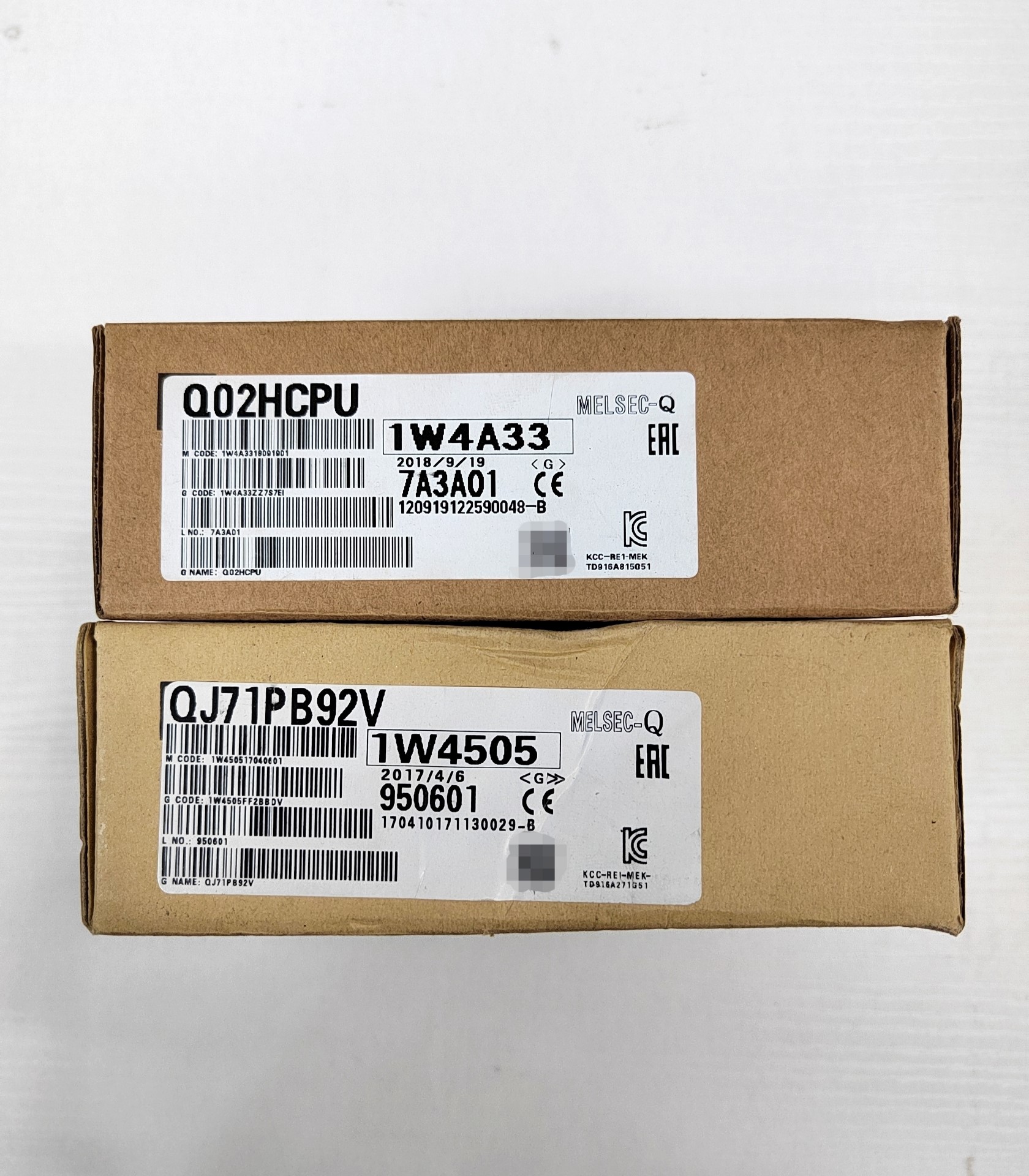 日本三菱模块QJ71PB92V 实物图片塑料包膜没-议价