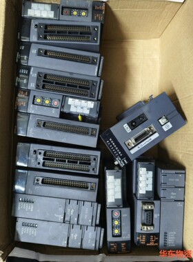 三菱系列PLCQ61P电源两个,Q02CPU两个等等,设备拆