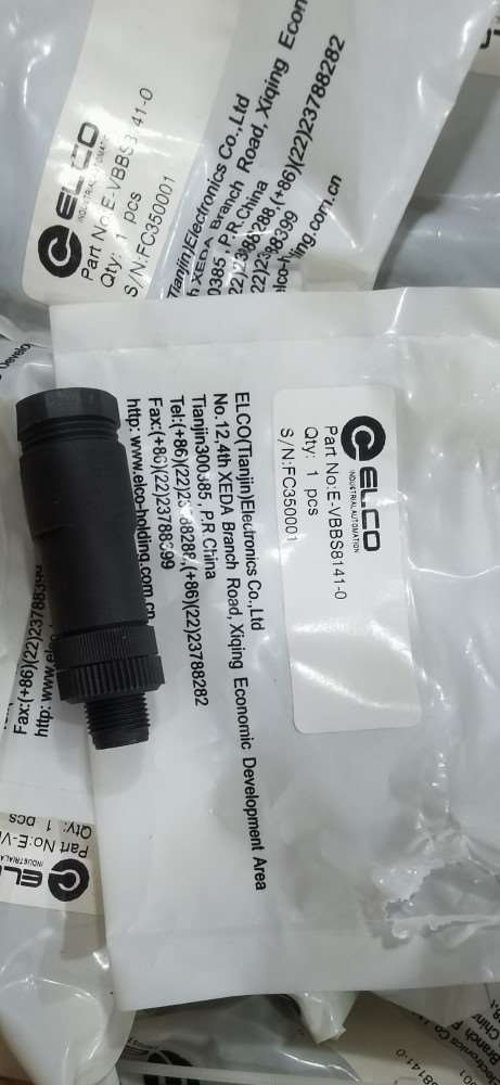 ELCO宜科E-VBBS8141-0FC350001插头5-议价