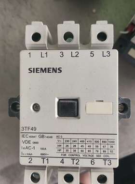 西门子交流接触器3TF49
