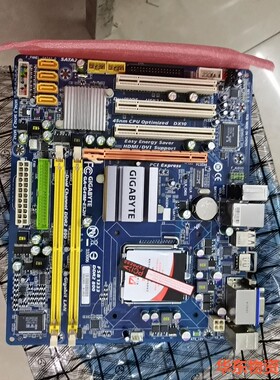 技嘉主板GA-G41M-ES2H主板一张,没有包装,功能