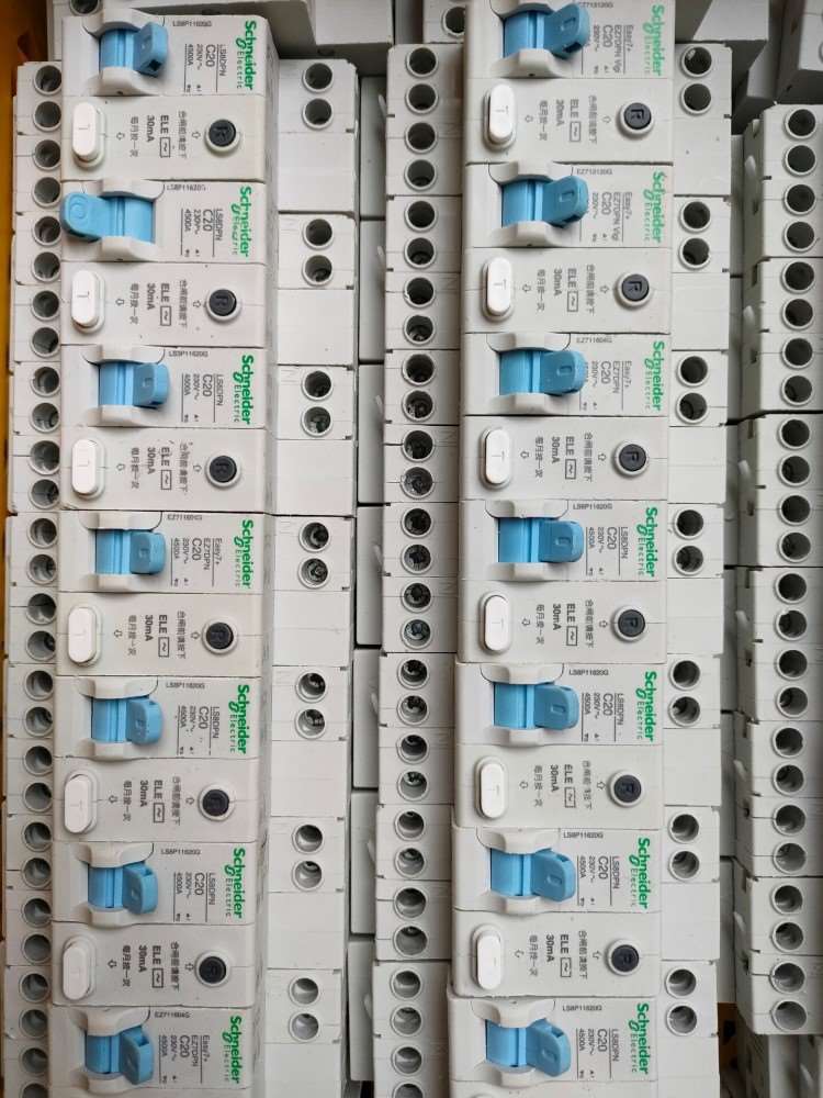 施耐德LS8系列漏电保护器1P+N带漏保10安-32安2-议价