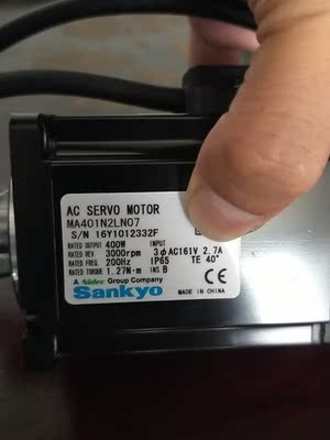 Sankyo三协伺服电机型号MA401N2LN07功