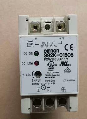 欧姆龙开关电源S82K-01505拆机实物如图所示-议价