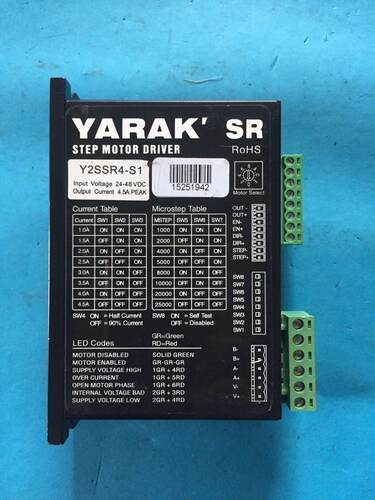 信浓YARAK二相步进驱动器Y2SSR4-S1功能完好二