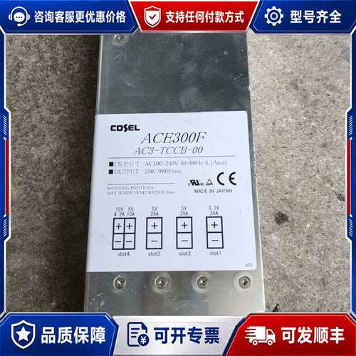 议价ACE300F-AC3-TCCB-00电源COSEL可维修