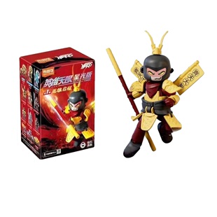 布鲁可英雄无限星光版积木人英雄启程第一弹孙悟空巨猿甲拼装人偶