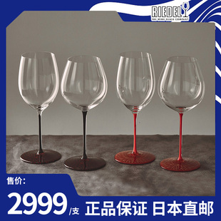RIEDEL力多日本菊系列KIKU黑皮诺赤霞珠梅洛红酒杯人工吹制木礼盒