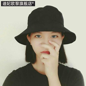 渔夫帽子女日系ins韩版软妹防晒帽水桶帽时尚休闲百搭钟形盆帽潮