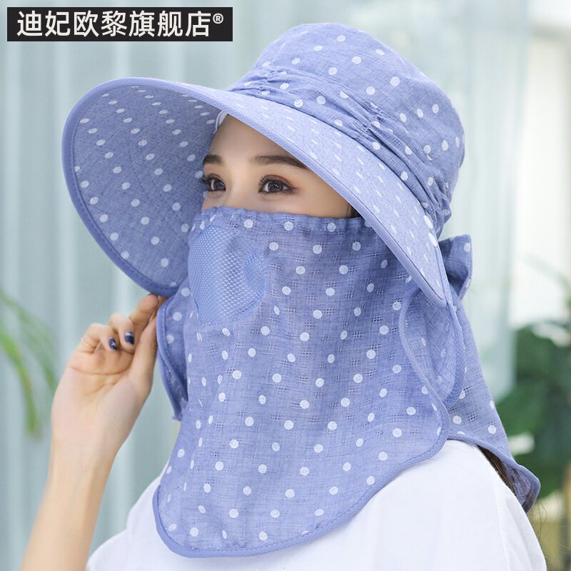 女夏季户外百搭遮阳帽防晒帽子
