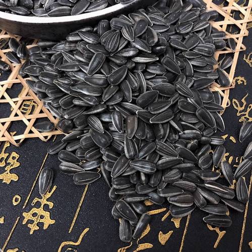 黑珍珠小瓜子葵瓜子油葵籽鹦鹉鸟食仓鼠松鼠零食鸟粮