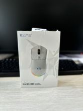 戴尔戴记严选无线鼠标游戏电竞鼠标RGB可充电鼠标白色GM3323D