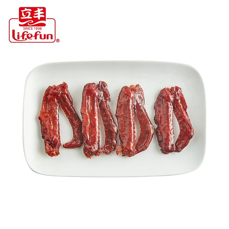 立丰食品烤鸭翅52g*2袋装蜜汁香辣味零食小吃大礼包组合券后19.99元