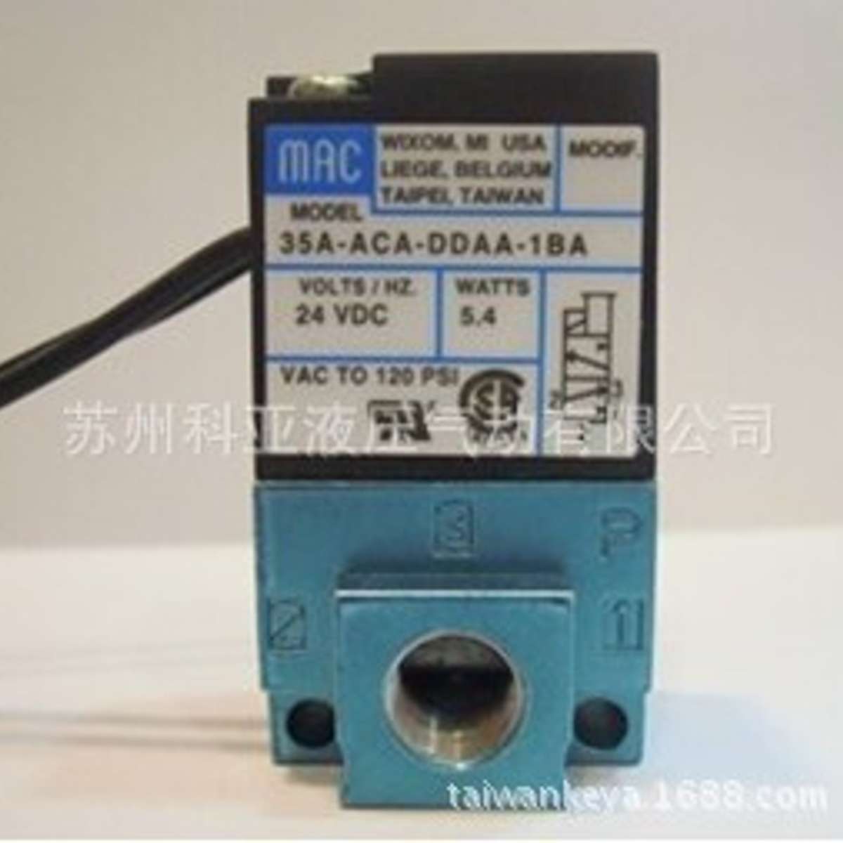 进口美国MAC电磁阀35A-ACA-DAAA-1BA 116B-121BAAA