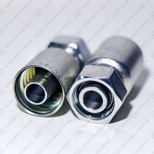 PARKER扣压式软管接头1C977-20-10碳钢胶管接头 油管扣压头