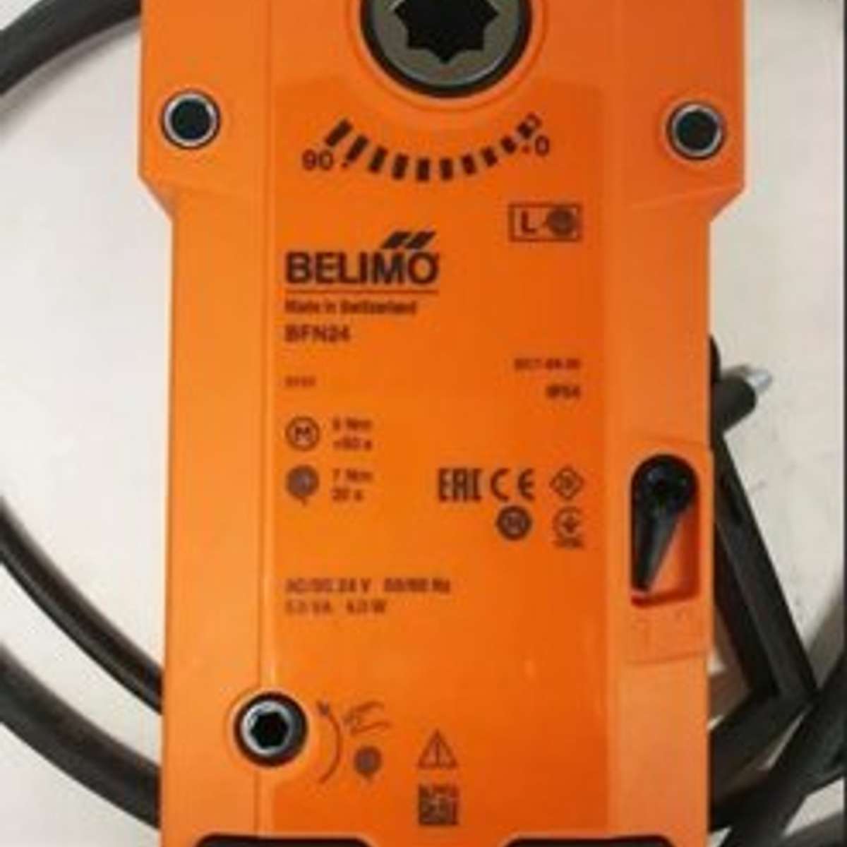 瑞士博力谋BELIMO风闸驱动器BFL230 控制方式开关