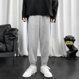 K192P55短句风宽松时尚百搭春夏休闲裤束脚印花哈伦裤长裤，男装休闲裤，电商A050