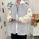 J1901P49室内港风百搭情侣港风春休闲宽松棒球领棒球服夹克，男装夹克，电商A050