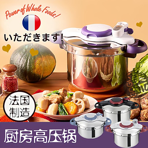 tefal特福烹调法国制造高压锅