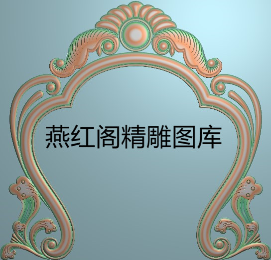 精雕图灰度浮雕图新品欧式洋花卷设计素材/源文件