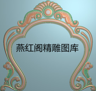 精雕图灰度浮雕图新品欧式洋花卷草花杨花卫浴梳妆台镜框920x880