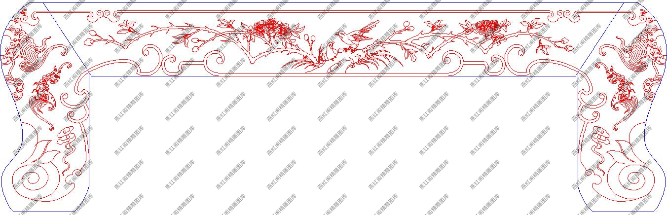 高清精雕图灰度图浮雕图精品沙发11件花鸟蝙蝠下架XJ5脚裙板特价 商务/设计服务 设计素材/源文件 原图主图