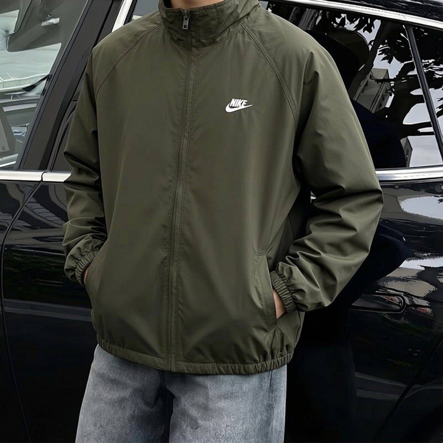 Nike耐克春季新款立领外