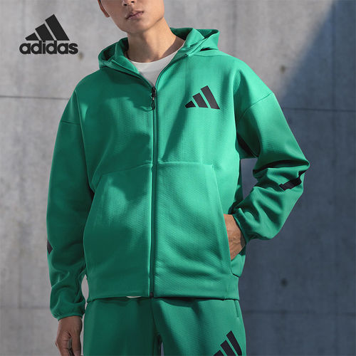 Adidas/阿迪达斯正品M Z N E  FZ男士多巴胺时尚外套JD6441