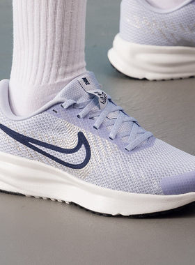 NIKE耐克紫色女鞋春季新款运动鞋健身训练鞋缓震舒适休闲跑步鞋